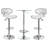 Aishvi 2 - Person Pedestal Dining Set-828522160-937922557