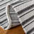 Martha Stewart Cotton Striped Rug in Charcoal/Gray-67508453