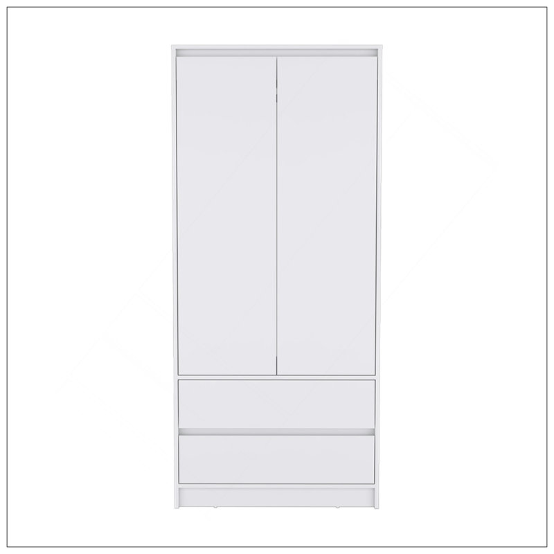 Armoire ferme, chambre à coucher, blanc, Blanc