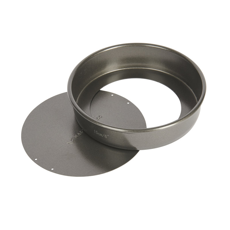 MasterClass Round Non-Stick Steel Cake Tin, 15 cm