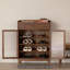 Chinese style small living room shoe cabinet