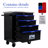 4 Drawers Multifunctional Tool Cart With Wheels