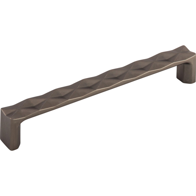 Quilted Bar pull, Ash Gray, 6 5/16" Center to Center