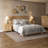 Standard Baja Platform Bed - Queen Size - Barnwood Finish-1768653630-1768653629