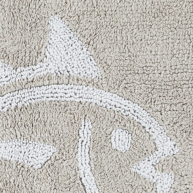 Skipjack Bath Rug, Sand, 20"W x 32"L