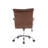 Dareece Leather Task Chair with Padded Arms-1790940186