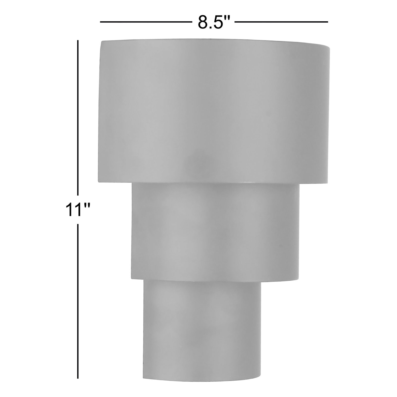 Outdoor Pocket Lantern Outdoor LED Wall Light, Chrome, 8.5'' x 11''