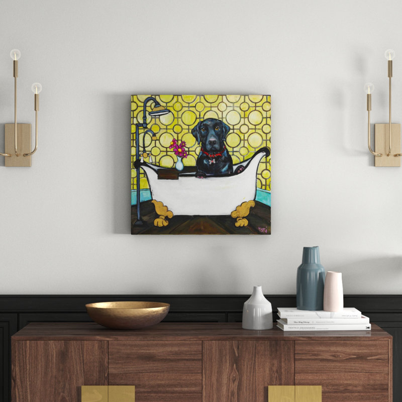 Wrapped Canvas Painting, 61cm H x 61cm W x 3.81cm D