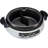 Gourmet D'' Expert Electric Skillet With Yin Yang Hot Pot
