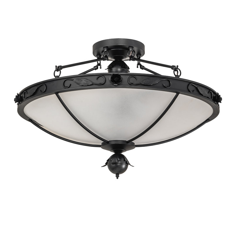 Arabesque Semi Flush Mount