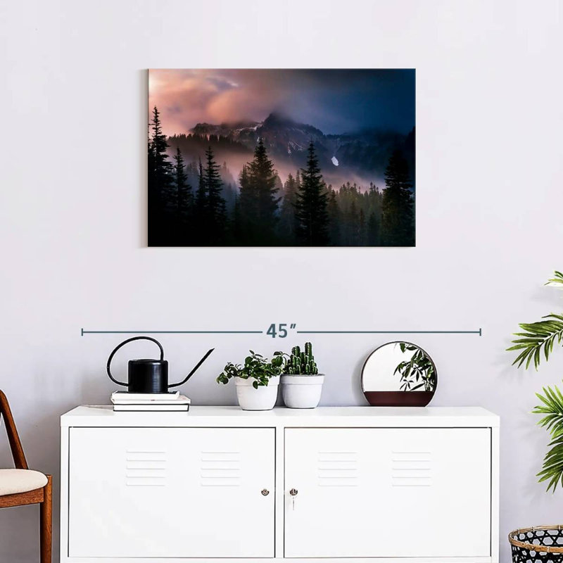 Alvord Mt. Rainier Storm Mist, H 20 po x l 30 po