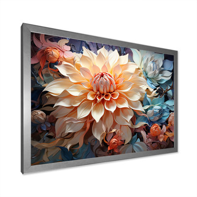 Dahlia Blossom Reverie sur toile