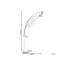 Eithan 210cm Glossy Task Floor Lamp