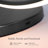 Nova 24 in. Ring Lights Novelty Integrated LED Arched Table Lamp with Built-In Color Options