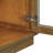 TREXM 4-Door Large Storage Buffet Cabinet With Glass Doors