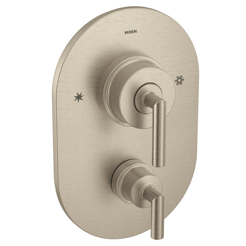 Arris Posi-Temp avec trousse de garniture de valve de transfert intégrée à 3 fonctions, Nickel brossé