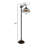 Annekatrin 62'' Bronze LED Arched Floor Lamp