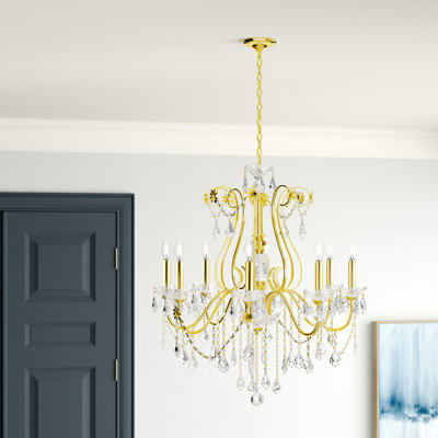 Dagmar 8-Light Dimmable Traditional Chandelier