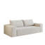 Canapé en velours côtelé avec coussin moelleux-407344444