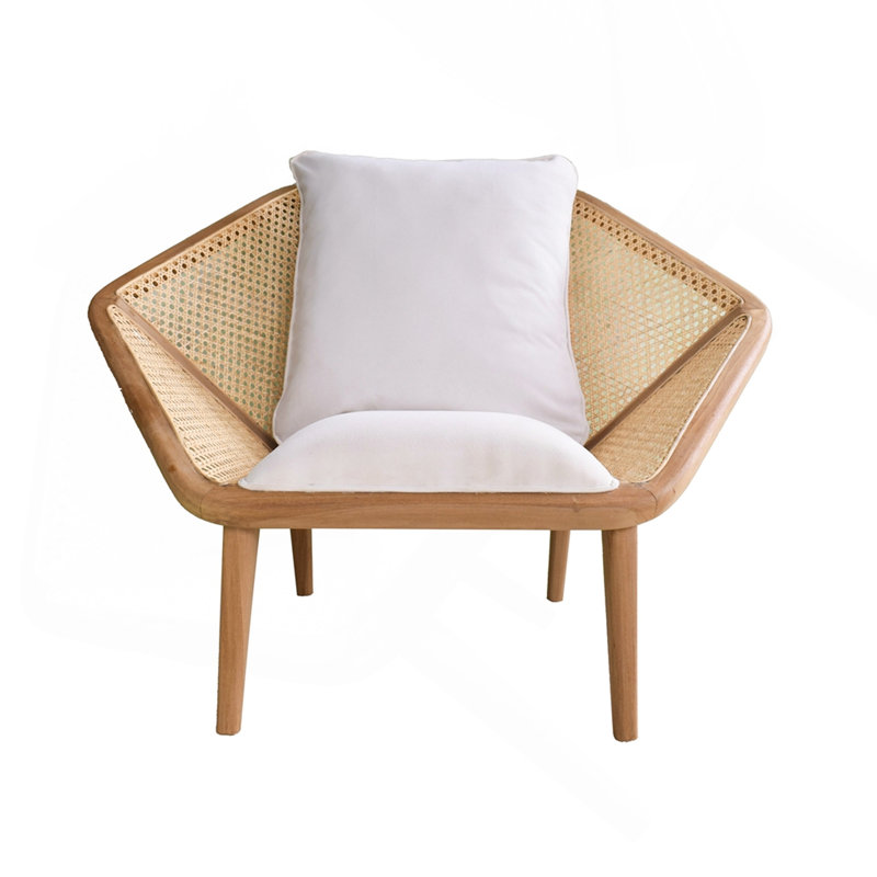 41 x 32 x 29. Chaise de loisirs en teck 5 po Tectona