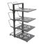Rangement de casseroles et comptoirs 4 niveaux-149426166