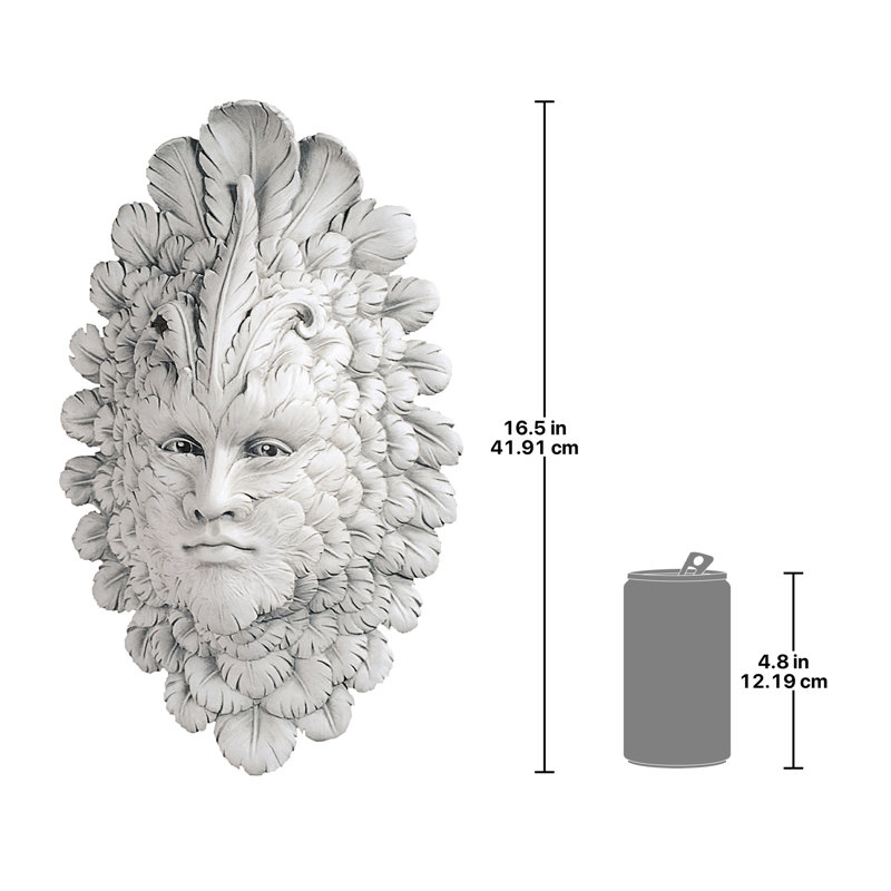 Presence of Carnevale Greenman Wall Sculpture