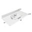 Comptoir de meuble-lavabo simple 43 "Carrara