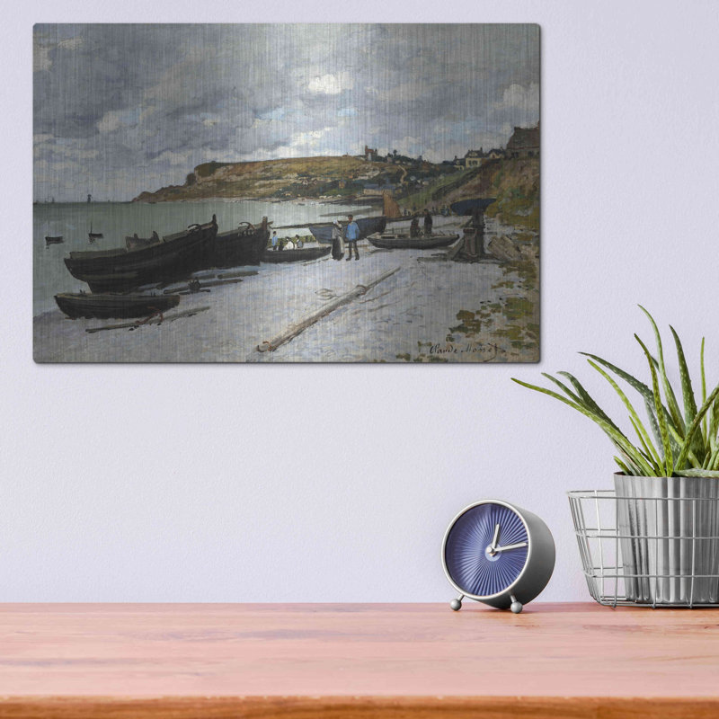 "Sainte-Adresse" par Claude Monet, H 12 po x l 16 po