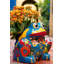 Pot à fleurs en céramique Talavera