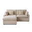 Canapé modulaire rembourré avec repose-pieds-110374986-112680361