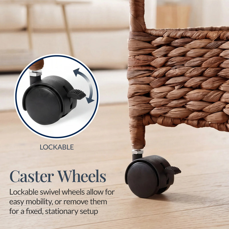 Chariot utilitaire mince, Chestnut