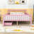 Idahlia Wooden Platform Bed with Headboard, Guardrails and Underbed Storage Drawers-209136816-209136818