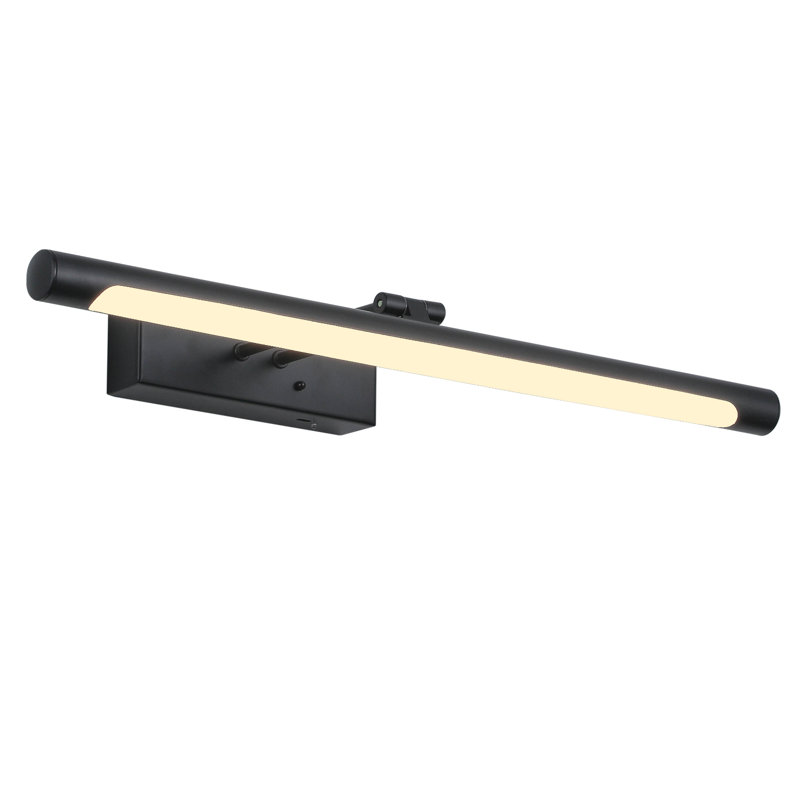 18'' Picture Light with Remote - Dimmable 3CCT Adjustable Swing Arm, Wireless Battery Operated Wall Light for Artwork & Paintings