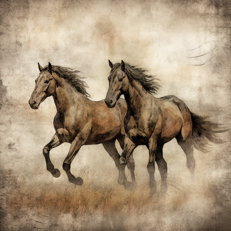 Housse de couette Farm Horse Breydin, Housse de couette simple