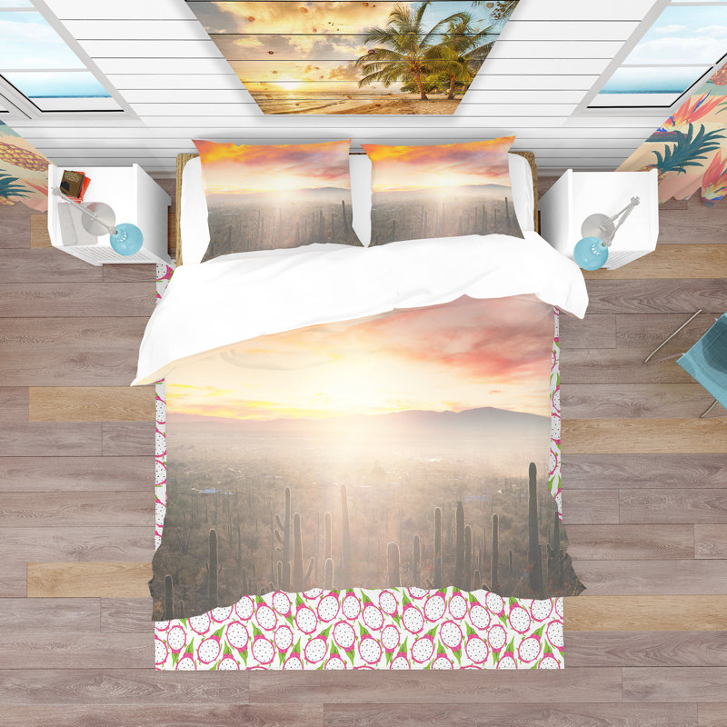  Ensemble de housse de couette blanc en microfibre, Housse simple + 1 taie décorative