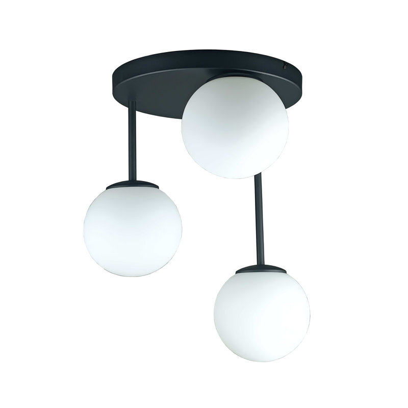 Bogomir Glass Semi Flush Mount