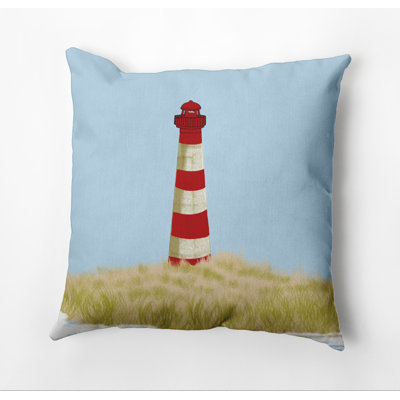 Nautical Nights Outdoor Reversible Throw Pillow