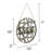 Blessed Metal Farmhouse Hanging Wall Decor