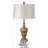 Crewkerne 29.5" Golden Urn Table Lamp with Clear Base