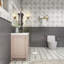 Meuble-lavabo double 70,9 po avec plateau en acrylique Beyerville-985461975