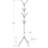 Free Standing Contemporary Coat Rack With 8 Hooks, Ideal For Entryway And Bedroom, Modern Black Metal Design-1669084062