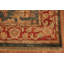 Tapis floral floral vert Agra 8 x 10