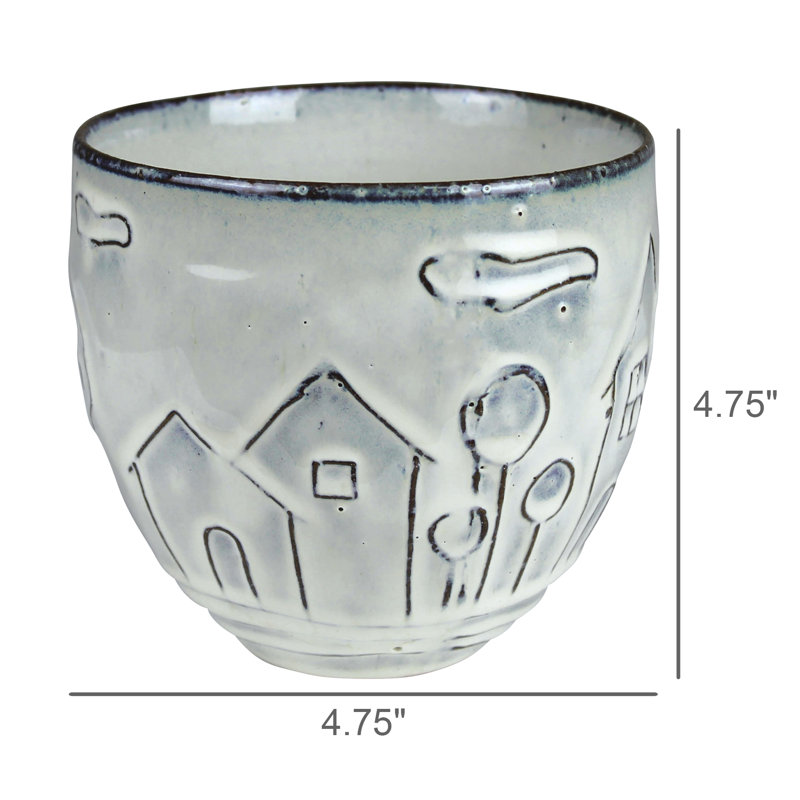 Candrice Ceramic Cachepot