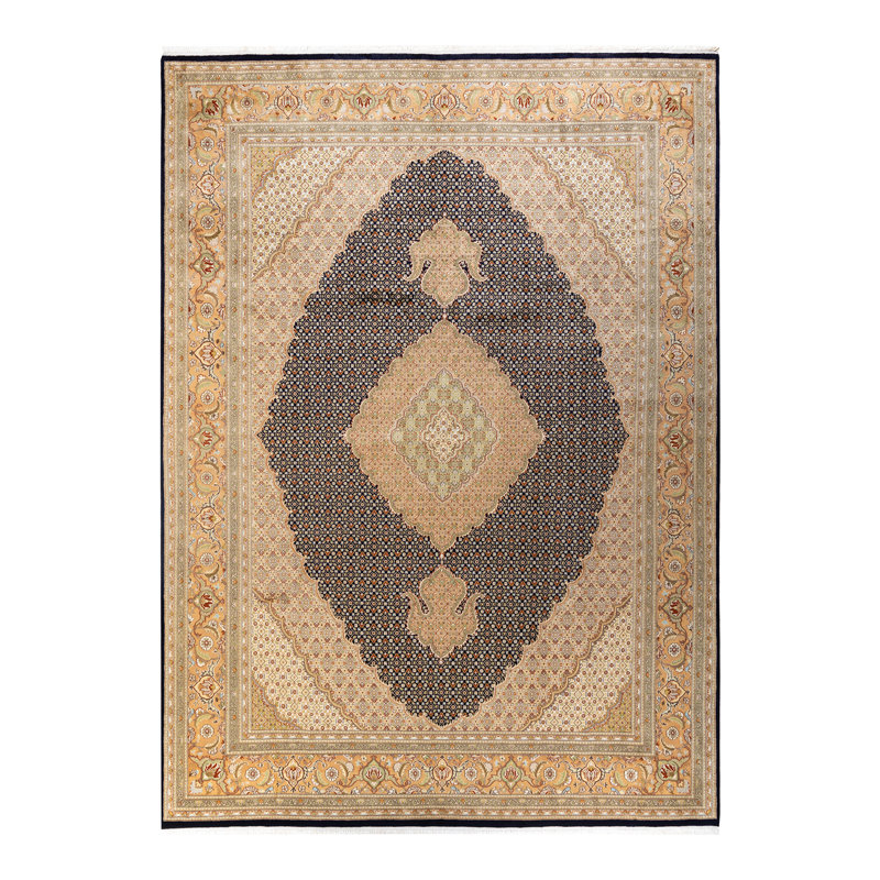 Classic One-of-a-Kind 9' 0" X 12' 4" Hand Knotted Area Rug
