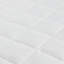 Couverture en duvet synthétique blanc-122123132