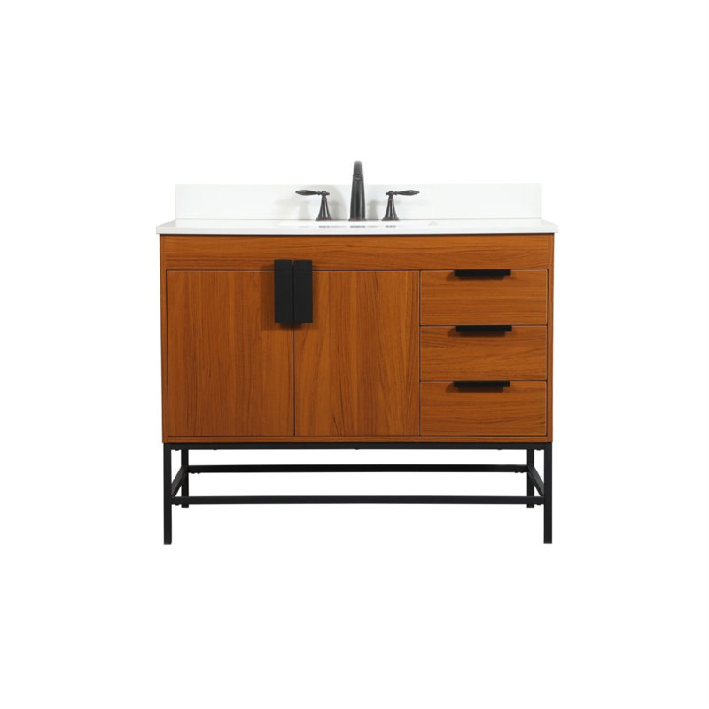 Ensemble de meuble-lavabo simple 42 po Eugene, Teck