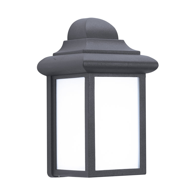 Mullberry Hill One Light Outdoor Wall Lantern from Generation Lighting , Black, LED