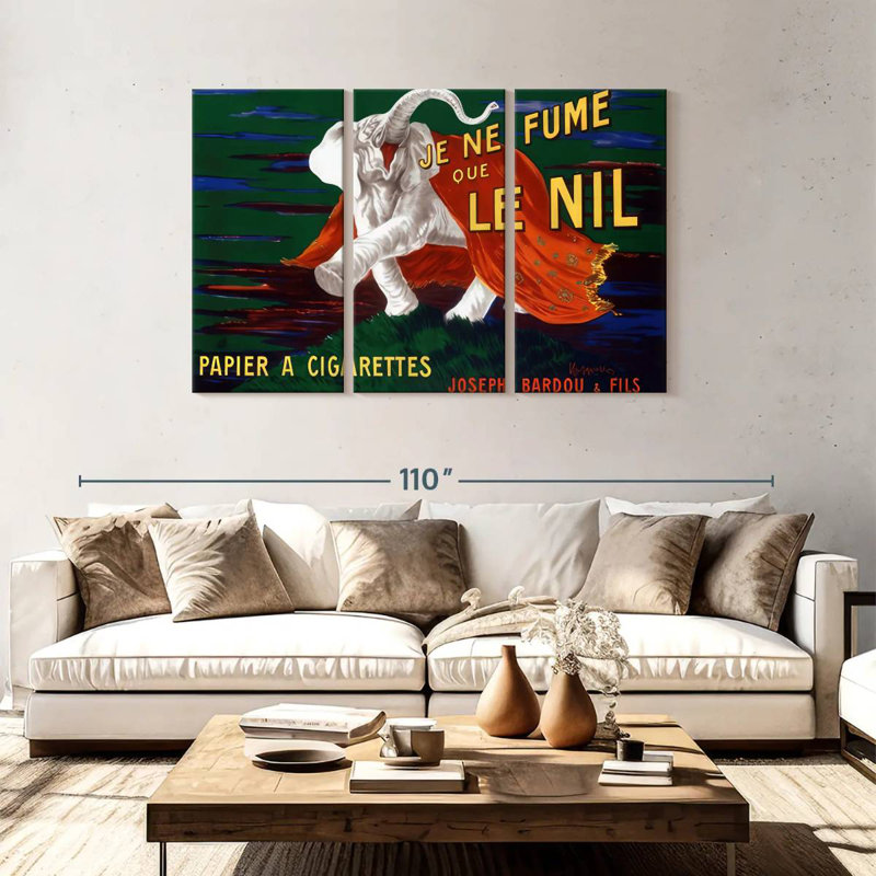 Brampt Le Nil Rolling Paper, 48" H x 74" W