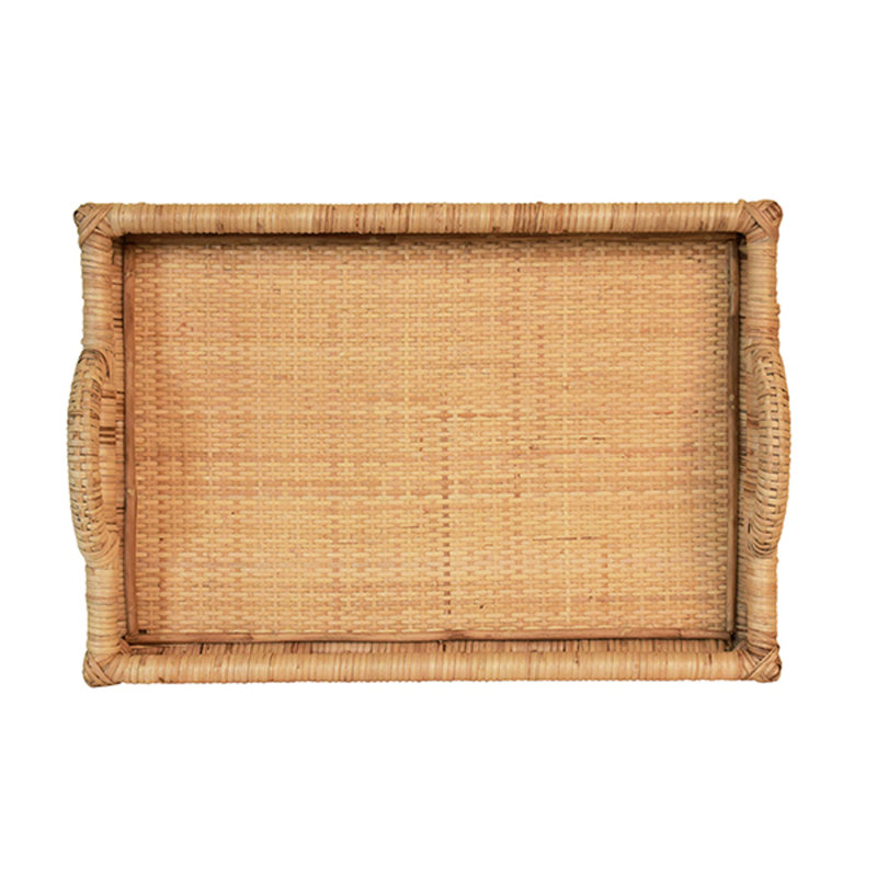 Tatum Rattan Decorative Tray