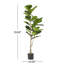 Figuier artificiel 150 cm 150 pi
